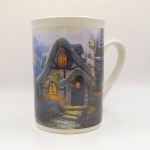 Thomas Kinkade 2004 Preowned Stone Cottage Coffee/Tea Mug